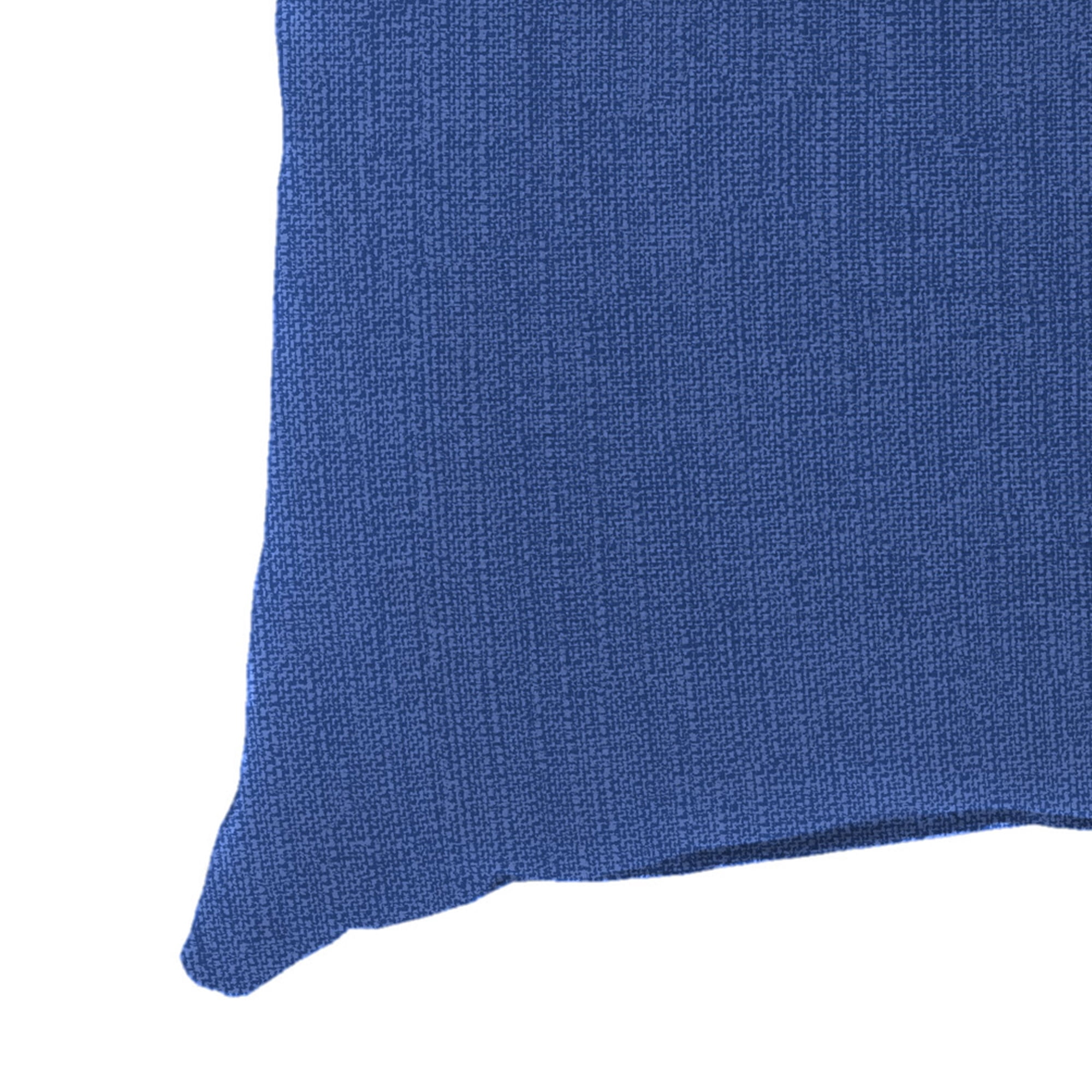 Jordan Manufacturing 18" x 18" Elwood Heather Blue Solid Square Outdoor Throw Pillow (2 Pack)