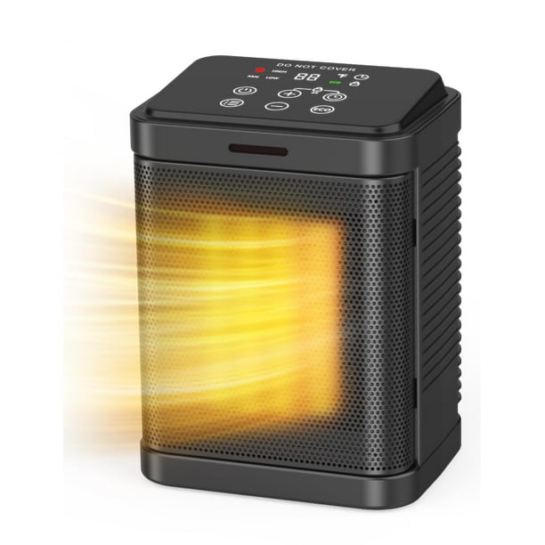 Calentador de cerámica PTC Pereysi de 1500 W con 4 modos y temporizador
