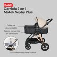 thumbnail image 4 of Carriola 3 En 1 Motek Sophy Plus Sistema Viaje Convertible, 4 of 8