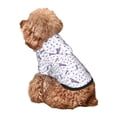 thumbnail image 4 of Bingfone Lavender Flowers Dog Clothes Hoodie, Pet Winter Coat,Puppy Sweatshirts for Small Dogs Boy Girl,Suitable for All Breeds-XX-Large, 4 of 6