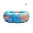 thumbnail image 3 of Vacemry Under $5 Acrylic Rotating Rings, Colorful Thick Band Jewelry for Women and Girls, Stress Relief Spinner Rings with Smooth Rotation, Fashion Finger Rings for Daily Wear, 3 of 8