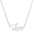 thumbnail image 2 of hengtong 5x'LOVE' Word Pendant Necklace Clavicle Chain Women Men Couple Jewelry, 2 of 7
