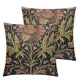 thumbnail image 2 of Awypu Decorative Throw Pillow Cover Set of 2 for Couch Sofa,Honeysuckle William Morris Vintage Design Home Decor Pillow Case White, 2 of 6