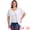 White, variant on DARING DIVA Women's Plus Open Front Loose Fit Knit Curved Hem Cardigan 1X White
