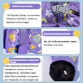 thumbnail image 2 of HAHDAXIA Waterproof Kids Gloves Winter Cold Weather Fleece Lined Thermal Warm Snow Ski Cycling Glove Age1-13 for Boys Girls Kid Boy Toddler Girl Skiing Snowboarding Running Walking, 2 of 7