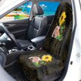 thumbnail image 3 of Uourmeti Pig Sunflower Terry Cloth Car Seat Cover Sweating, Suitable for Seat Covers Liner Van Truck Seat, Car Seat Towel Cover for Vans Cars, 3 of 6