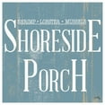 thumbnail image 2 of Medley, Elizabeth 12x12 Black Ornate Wood Framed with Double Matting Museum Art Print Titled - Shoreside Porch Square, 2 of 4