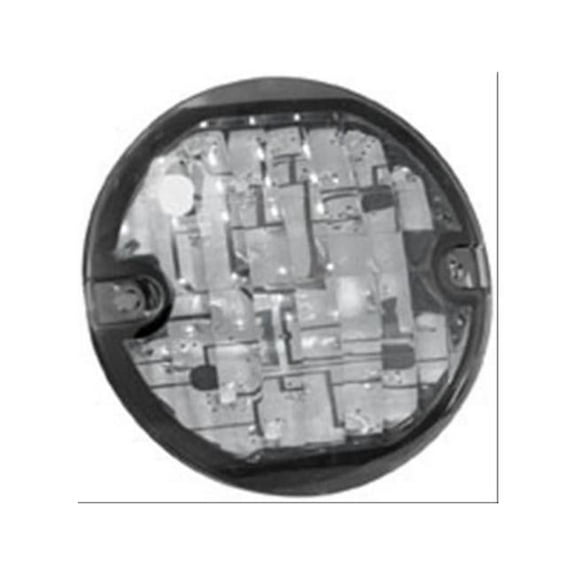 Kuryakyn L.E.D Front Turn Signal Inserts Smoke Lens Compatible For Electra Glide 2006 Street Motorcycle Accessories - Black  / One Size