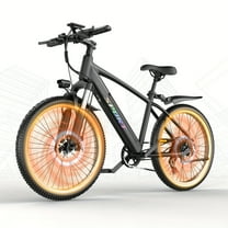 ASKGO-S67,26'' Professional Electric Mountain Bike, 48V 10.5Ah Built-in battery (safe and removable),1500W Peak Electric Bike for Adults, 45Mile Front Fork Suspension, Gift(bike lock   toolkit)UL2849