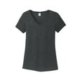 thumbnail image 5 of District Made Ladies Perfect Tri V Neck Tee-3XL (Black Frost), 5 of 6