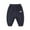 Dark Blue, variant on EnJoCho Children Pants Toddler Boys Girls Letter Pants Trousers Outfits Clothes 3 6 Month Baby Clothes Big Kids Short Pants Baby Girl Sandals Size 4 Cotton Pajamas Pants for Boys Day Care