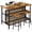 natural wood color, variant on MIERES 48in Dining Table for 4-6, Dining Leisure Table with Storage Shelves, 1.8" Thick Top, Scratch-Resistant, Natural Wood Finish, Multi-Use for Dining Room Kitchen Office, Wood Finish