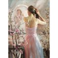 thumbnail image 1 of Diamond Painting (DB0733) 5D Oil Elegant Woman Square Kit (NH623) 40x50cm FLhrweasw Nuevo, 1 of 1