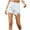White, variant on Xixinqiwan No Boundaries Women's Low Rise Distressed Denim Shorts Stretch Skinny Frayed Jean Shorts with Pockets