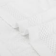 thumbnail image 4 of Unique Bargains Cotton Wash Cloths for Face Striped Face Cloths Highly Absorbent Towels White, 4 of 7