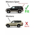 thumbnail image 3 of Stationary Heated Back Window Back Glass Compatible with Mitsubishi Montero Sport 1997-2007 Models, 3 of 6