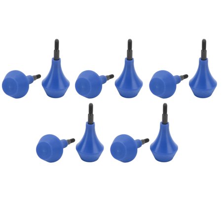 10PCS Archery Arrow Head Safety Arrow Tips Screw in Nylon Archery Accessory for Hunting Game Practice Kids Adults Blue 2024 New thumbnail