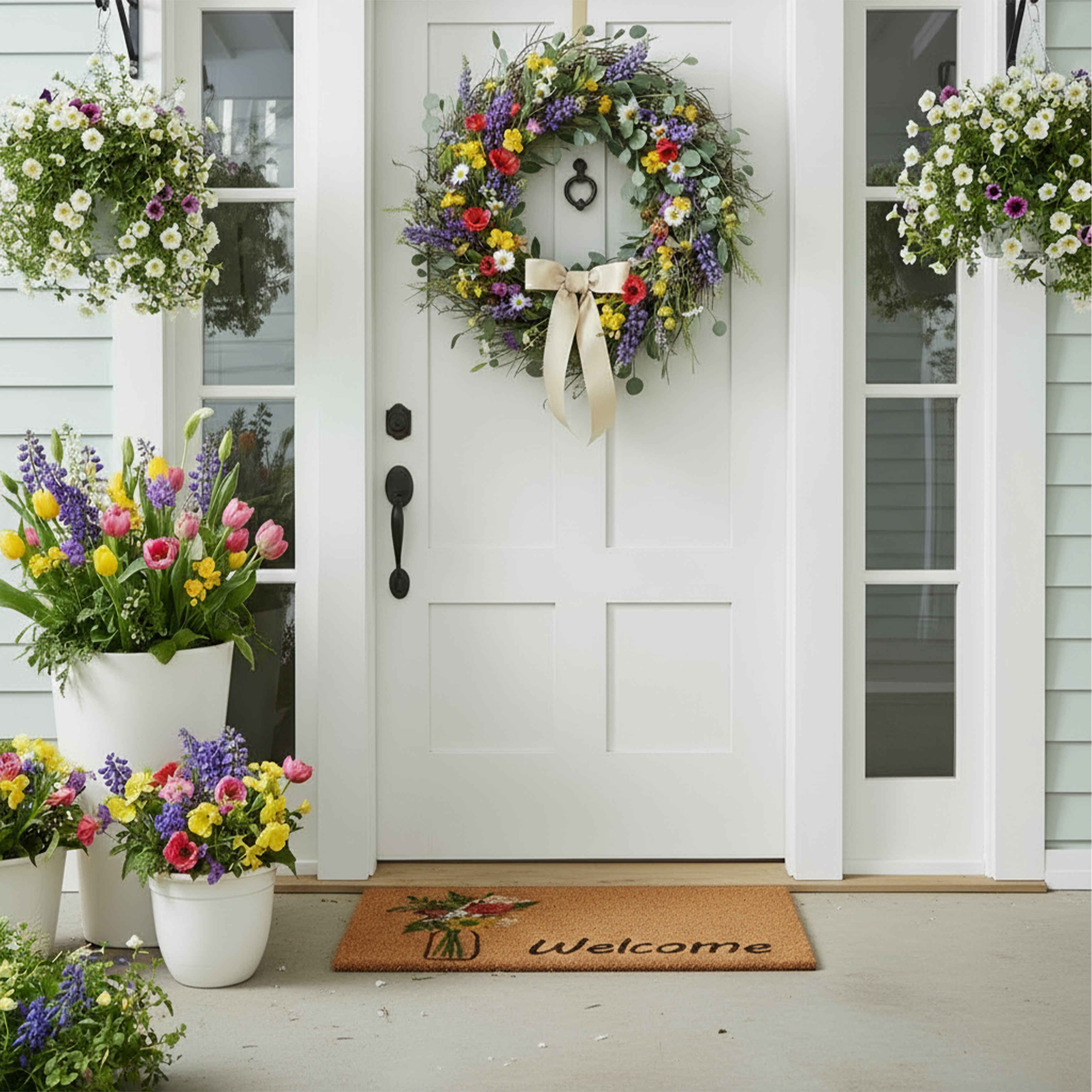 Calloway Mills Summer Bouquet Outdoor Doormat
