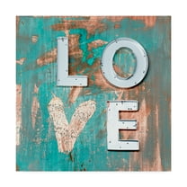 Trademark Fine Art 'Love Patina I' Canvas Art by Kent Youngstrom