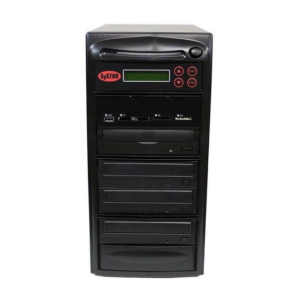 Systor MDISC-MBC-3 1-3 M-Disc Support Duplicator with USB SD & CF to Disc Backup Copier Tower