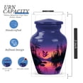 thumbnail image 2 of Butterfly Funeral Urn For Grandmother - Blue Urn For Human Ashes Adult Women - Small Keepsake Urns For Human Ashes - Mini Cremation Urns For Mother, 3 Inch, 2 of 7