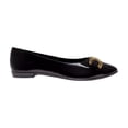 thumbnail image 1 of Flat Ballerina Mujer Charol Beira Rio 41361113 negro 22, 1 of 3