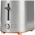 thumbnail image 4 of Café Express Finish 2-Slice Toaster | Extra-Wide Slots, Extra Lift for Waffles, Pastries, Texas Toast & More | 4 Pre-Set Functions, 8 Shade Options | Countertop Kitchen Essentials | Stainless Steel, 4 of 7