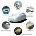thumbnail image 2 of YYTON SUV Car Cover All Weather Waterproof UV Protection Windproof Outdoor Full car Cover, 195*75*73 inch, Universal, 2 of 8