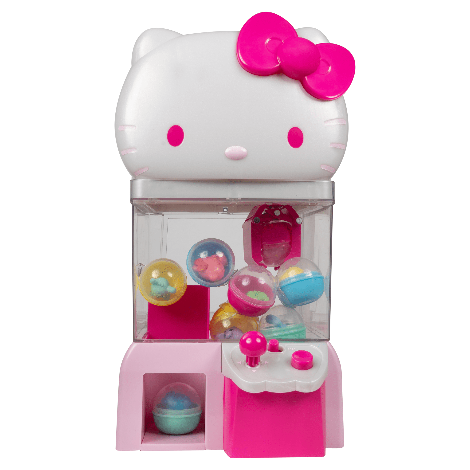 Machine à griffes Hello Kitty and Friends, 12 pouces, avec 8 mini-figurines à collectionner, produit Sanrio sous licence officielle de Jazwares.