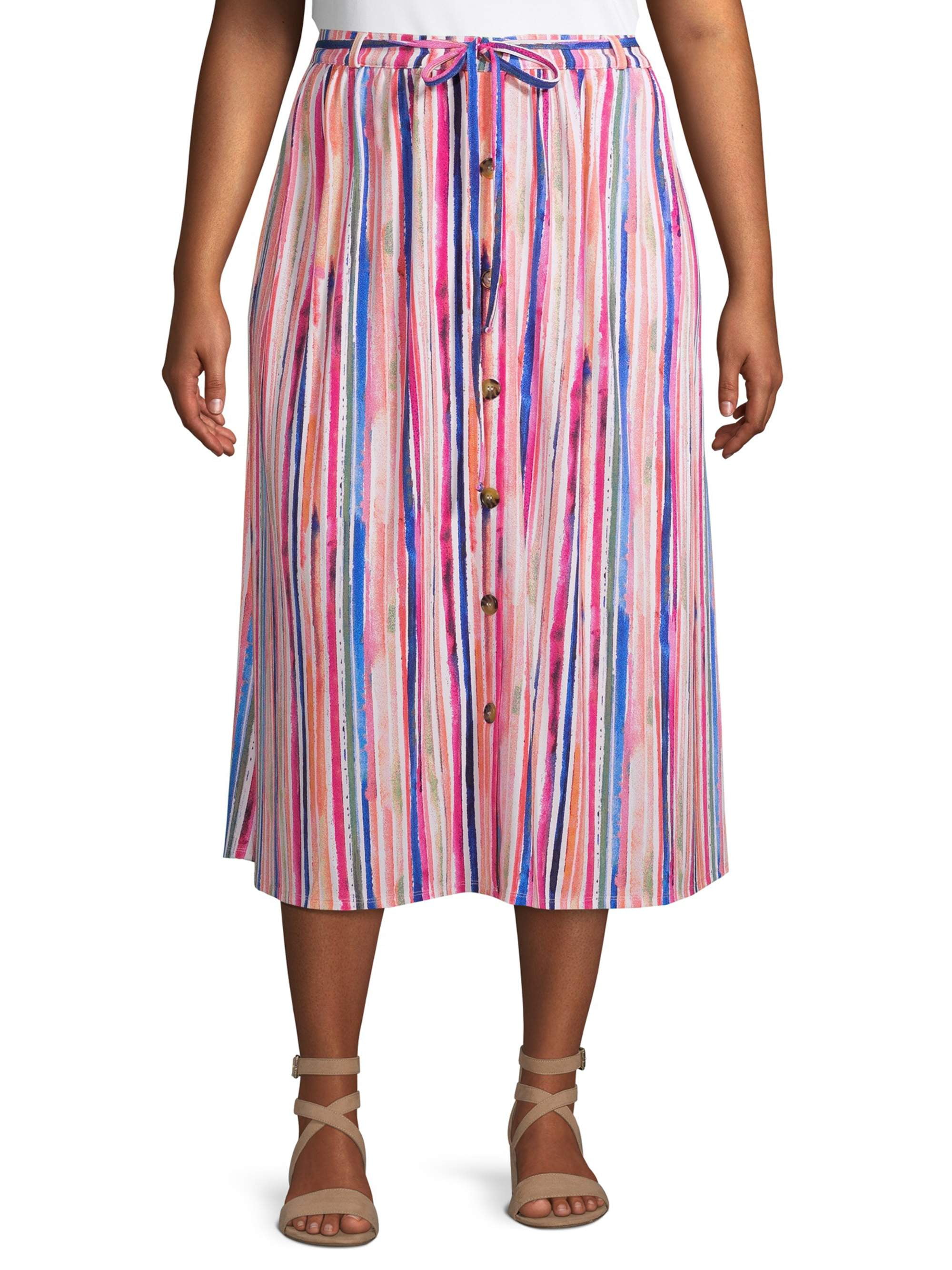 black maxi skirt walmart
