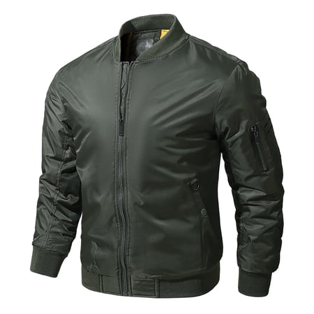 Men Jacket Men s Oversized And Cotton Outerwear Flight Suit Outdoor Jacket Long Sleeved Suit Jacket Men s Lightweight Jackets Light Jacket Mens Coat Mens Fall Jackets Winter Jackets