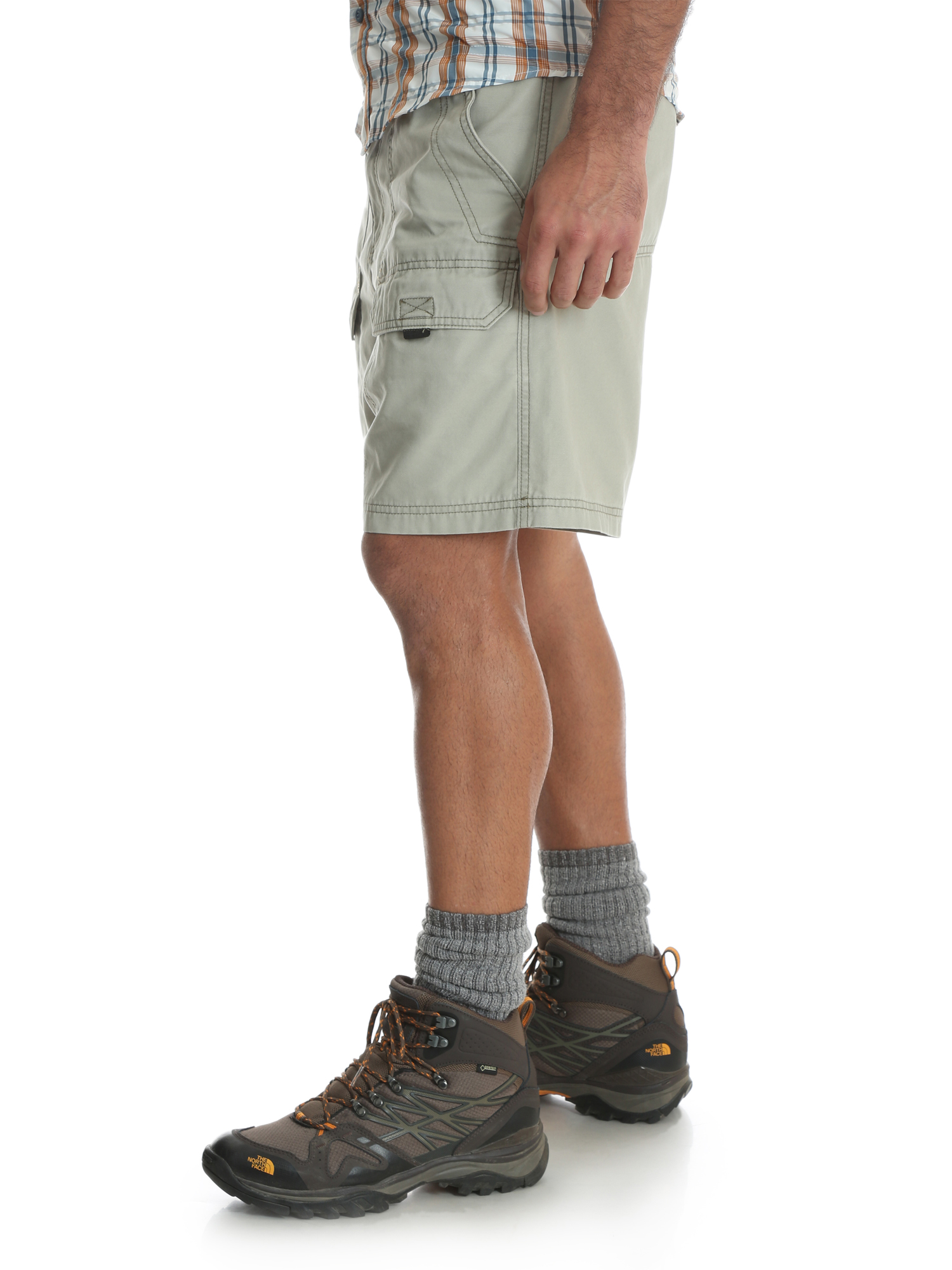 wrangler men's outdoor back elastic stretch hiker short