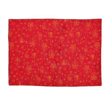 

1pc Household Christmas Placemat Beautiful Table Mat Decor for Restaurant