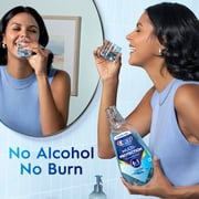 Crest Mouthwash Pro Health Multi-Protection, 6-in-1 benefits, Alcohol Free, Anticavity Fluoride Mouthwash, Contains CPC (cetylpyridinium chloride), Clean Mint, 500 mL ( 16.9 fl oz)