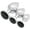 Black, variant on Anal Plug Set Adult Sex Toy Anal Toys Adult Sex Toy Butt Plug Anal Sex Toys for Male Female-3PCS