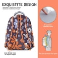 thumbnail image 4 of Artistic Daisy Backpack for Teens - Waterproof & Breathable Bookbag with Ergonomic Design, 4 of 5