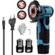 thumbnail image 1 of Amoladora angular inalámbrica 500W 12V, disco abrasivo de 76mm, con cargador y 2 baterías de 1500Mah, 2 discos de corte, 1 of 5