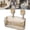 Gold, variant on No Drill Bathroom Suction Storage Box, Heavy Duty Suction Cup Shower Caddy with Drain Holes, Multifunctional Large Capacity Organizer for Bathroom.