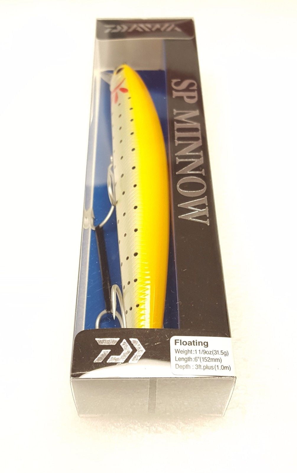 (2 pack) Daiwa Salt Pro Minnow Fishing Lure DSPM15F30 Yellow Pearl
