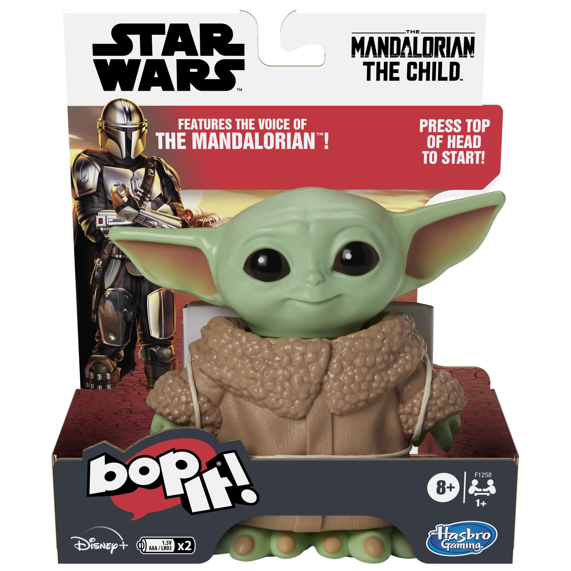 Bop It! Electronic Game for Kids Star Wars: The Mandalorian Edition, by Hasbro