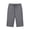 Dark Gray, variant on Womens Capris Pants High Waist Drawstring Comfy Casual Pants Lightweight Trousers Buttons with Pockets | Knee Length, Lightweight, Breathable, Business, Casual, Beach
