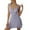 Light Purple, variant on CAIXIA Bathrobes For Women Zipper Front Elegant Satin Lace Trim Deep V Neck Padded Bust Suspender Nightdress for Women Comfortable Homewear Gown