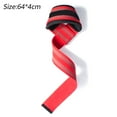 red Hard Pull Wrist Lifting Straps Grips for Weightlifting