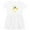White with Speckles, variant on Inktastic Cute Shark, Little Shark, Yellow Shark, Sea Animal Girls Toddler Dress