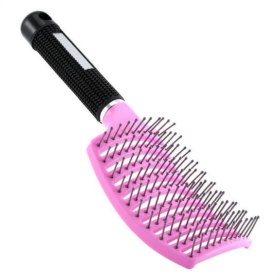 OTVIAP Salon Hair Care Brush, ABS Manual Comb Dry & Wet Hair Brush, Hair Care For Office Workers All-age Women