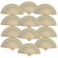 thumbnail image 1 of 12 piezas Ventilador de mano de madera, Ventiladores plegables de madera a granel, Ventiladores chinos vintage, Ventilador de mano plegable para mujeres, Regalos de boda y cumpleaños, 1 of 5