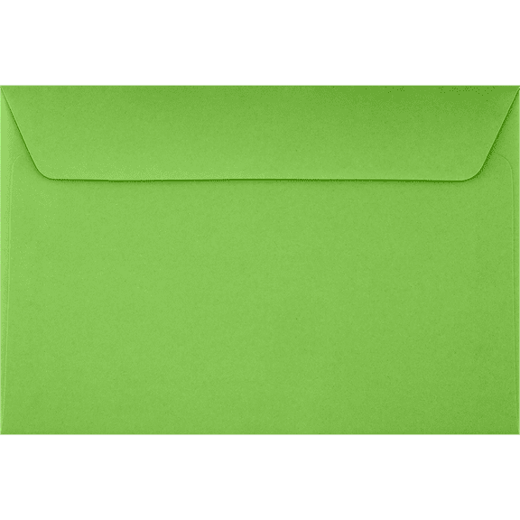 LUXPaper 6 x 9 Booklet Envelopes, Limelight Green, 250/Pack