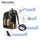 thumbnail image 3 of Balery Two Bottles Of Red And White Wine Mochila Clásica Impresa Básica para Viaje, Mochila Escolar Resistente al Agua, Mochila de Lona con Correas Ajustables-Medium, 3 of 5