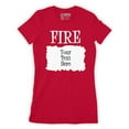 thumbnail image 4 of Function - CUSTOM TEXT FIRE Sauce Costume Fashion T-Shirt, 4 of 7