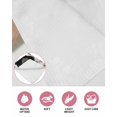 thumbnail image 6 of Easter Bunny Kitchen Dish Towels for Drying Dishes Set of 4, Eucalyptus Leaves Rabbit Flowers Black Waffle Weave Microfiber Hand Tea Bathroom Towels Quick Dry & Absorbent Towel 12x12, 6 of 7
